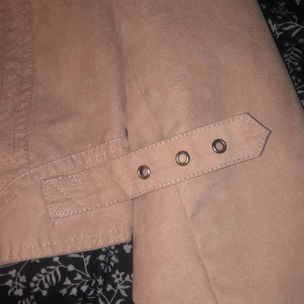 pink biker jacket - Picture 4 of 6